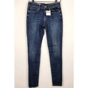 NWOT GAP 1969 Legging Jeans Women's 28/6L Washed Ink Skinny Stretch